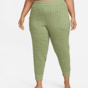Nike Yoga Therma FIT Luxe Reversible Fleece Pants sage green XL